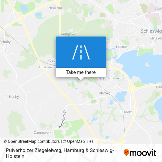 Pulverholzer Ziegeleiweg map