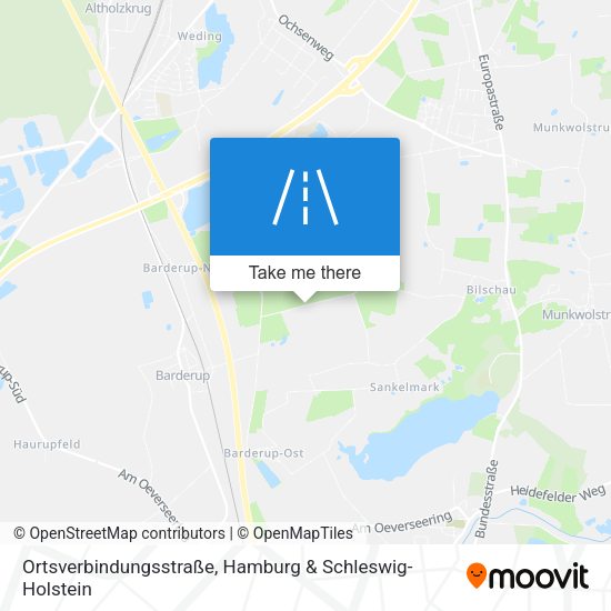 Ortsverbindungsstraße map