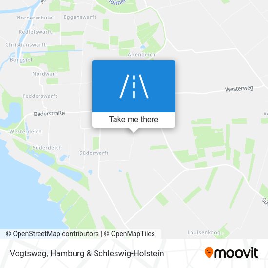 Vogtsweg map