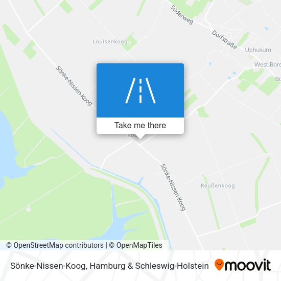 Sönke-Nissen-Koog map