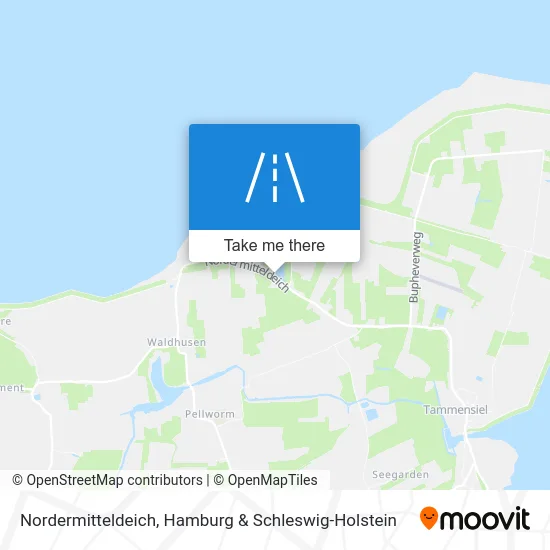 Карта Nordermitteldeich