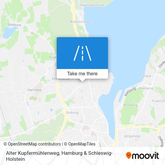 Alter Kupfermühlenweg map