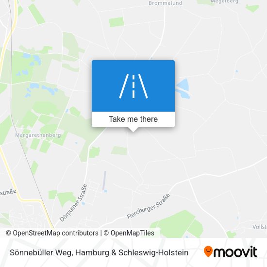 Sönnebüller Weg map