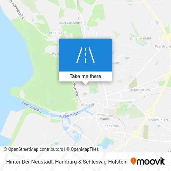 Карта Hinter Der Neustadt