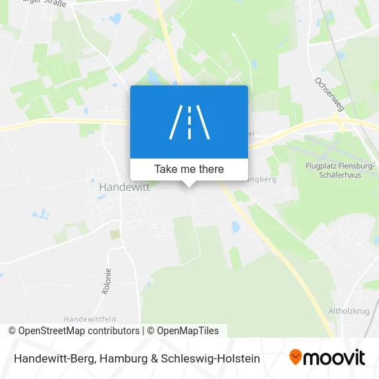 Карта Handewitt-Berg