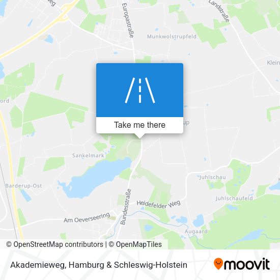 Akademieweg map