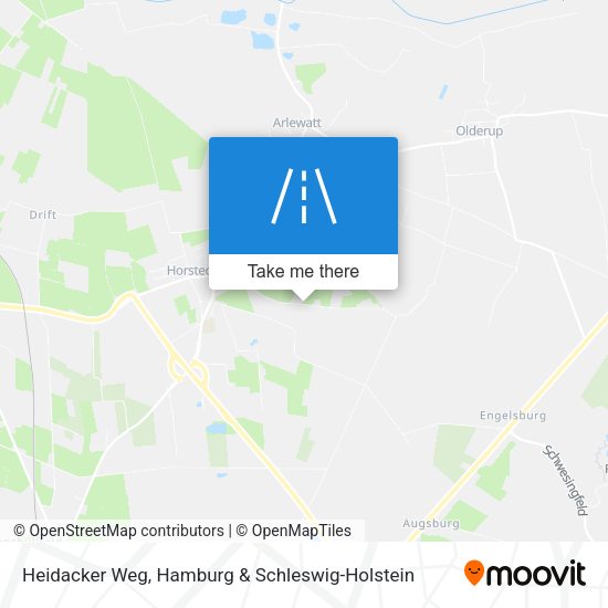 Heidacker Weg map