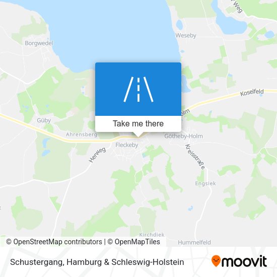 Schustergang map