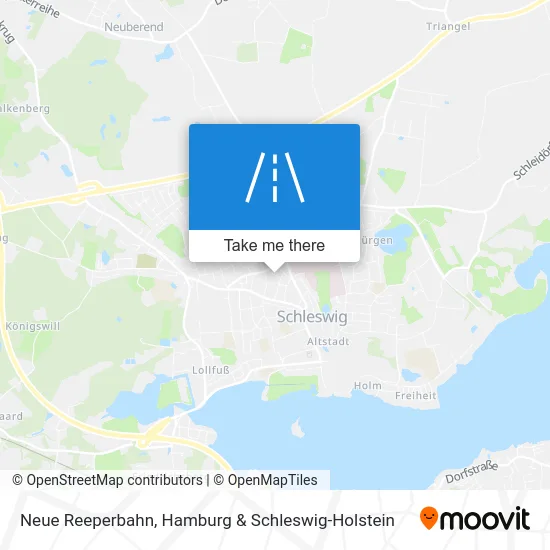 Карта Neue Reeperbahn