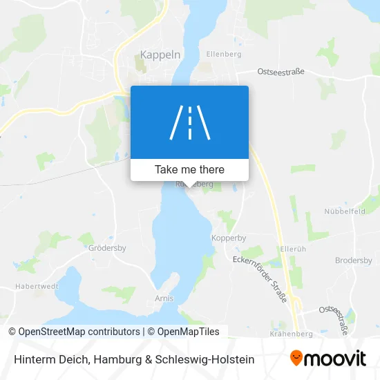 Карта Hinterm Deich