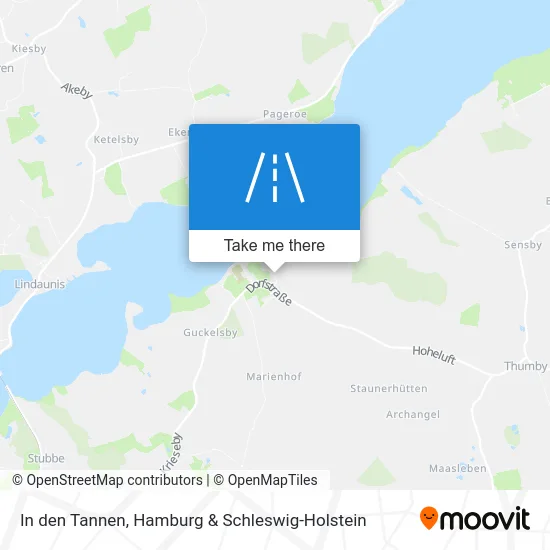 In den Tannen map