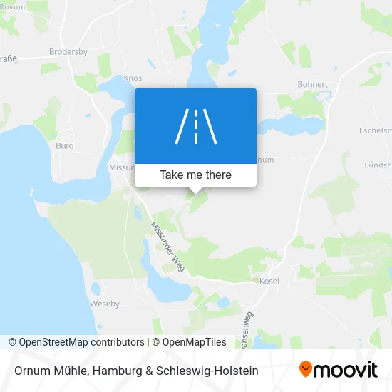 Карта Ornum Mühle