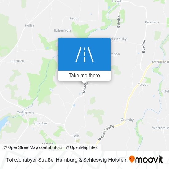 Tolkschubyer Straße map