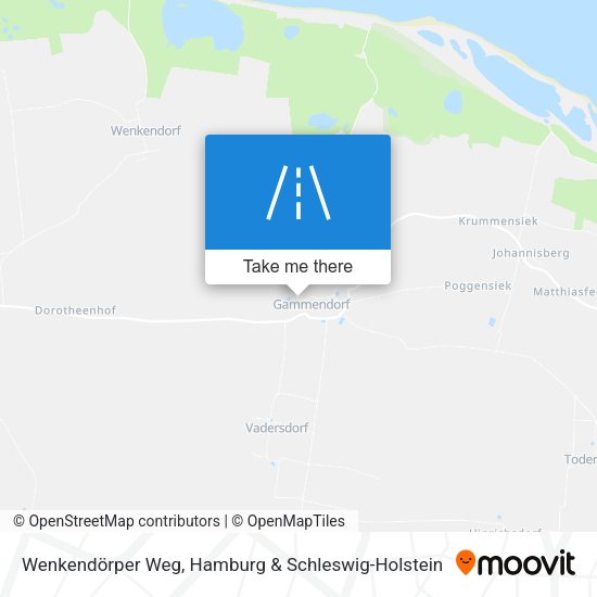 Wenkendörper Weg map