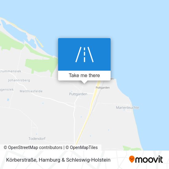 Körberstraße map