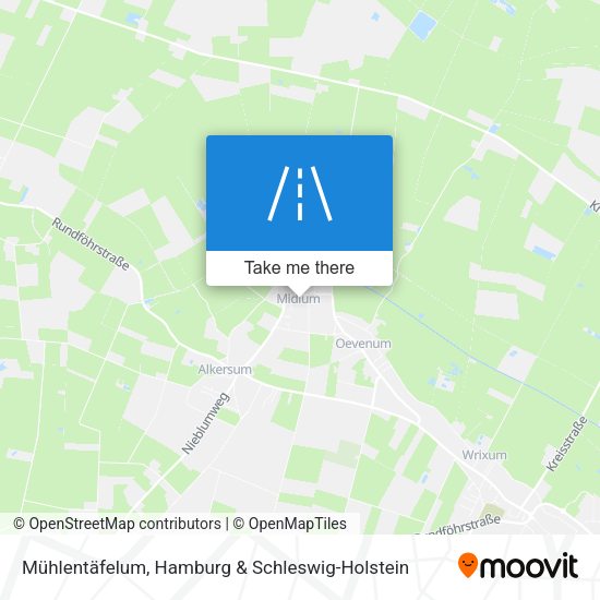 Mühlentäfelum map