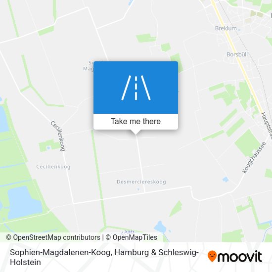 Sophien-Magdalenen-Koog map