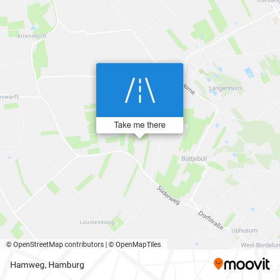 Hamweg map