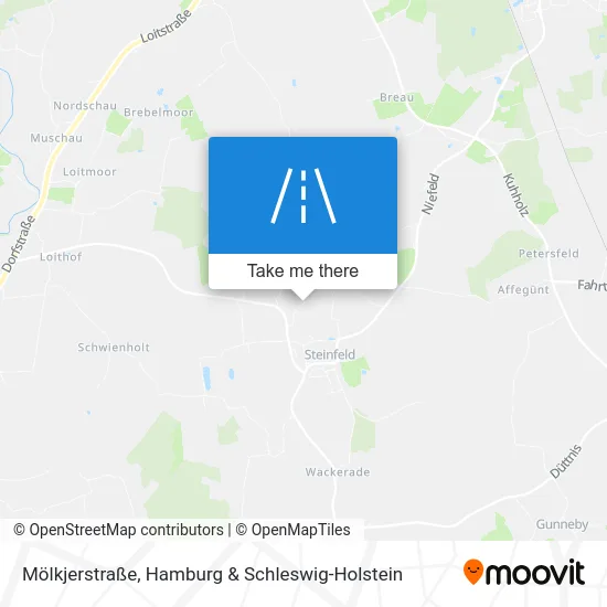 Карта Mölkjerstraße