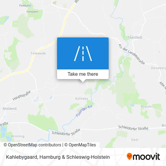 Карта Kahlebygaard