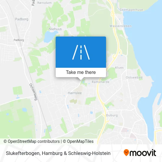 Карта Slukefterbogen