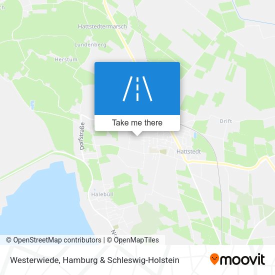 Westerwiede map