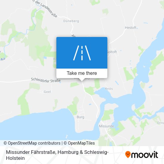 Missunder Fährstraße map