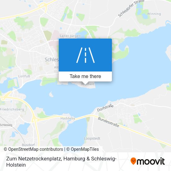 Zum Netzetrockenplatz map