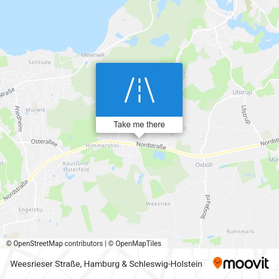 Weesrieser Straße map
