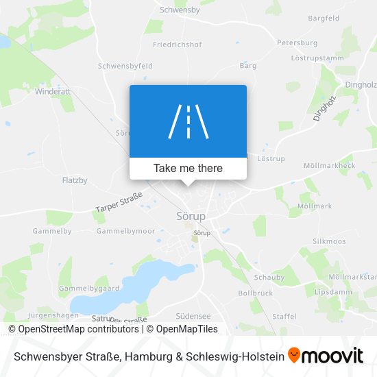 Schwensbyer Straße map