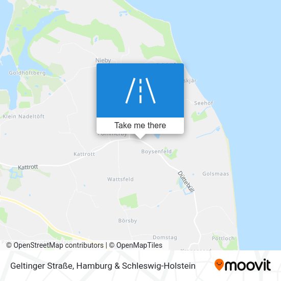 Geltinger Straße map