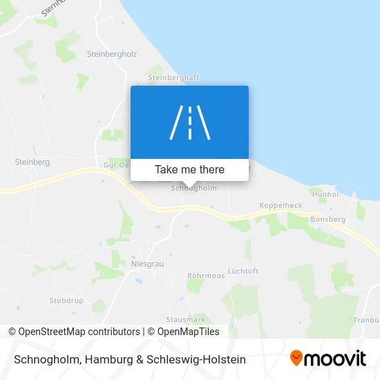 Карта Schnogholm