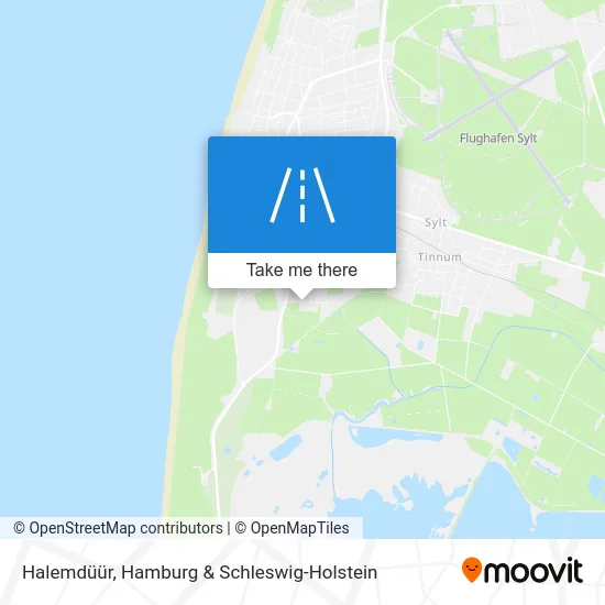 Карта Halemdüür