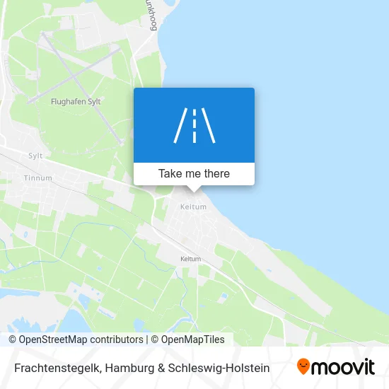 Карта Frachtenstegelk