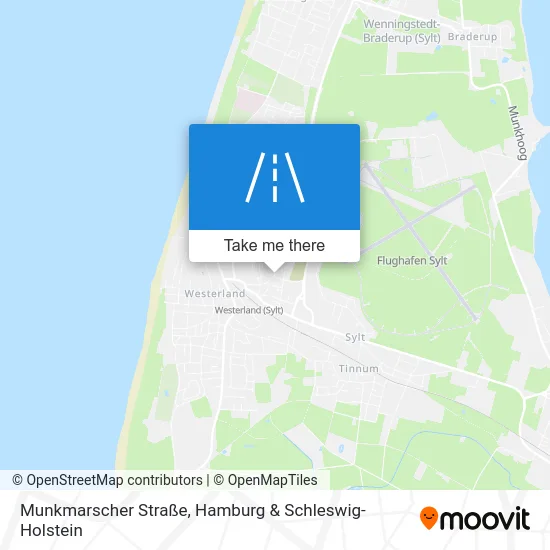 Карта Munkmarscher Straße