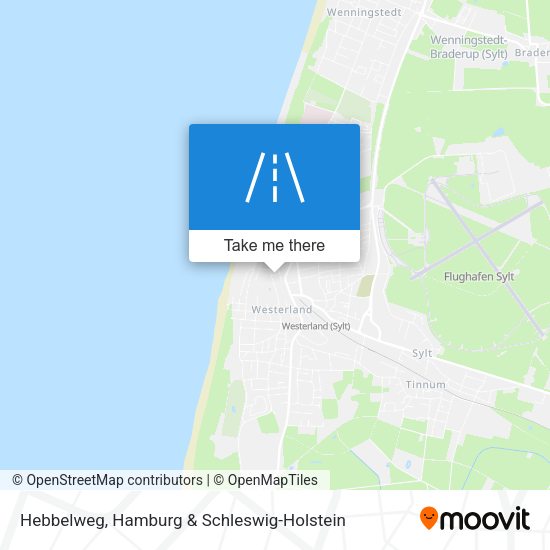 Hebbelweg map