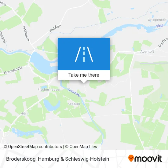 Карта Broderskoog