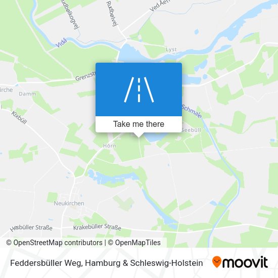 Feddersbüller Weg map
