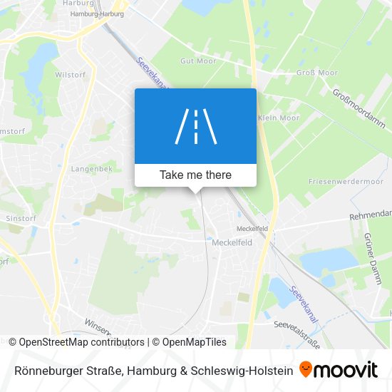 Rönneburger Straße map
