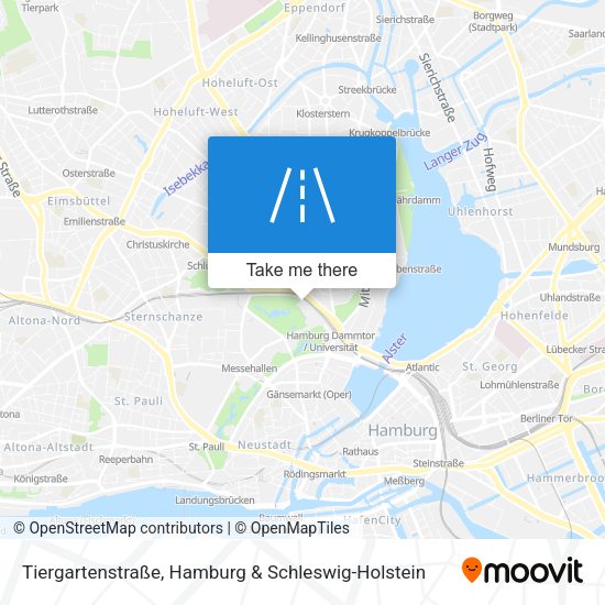 Tiergartenstraße map