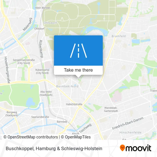 Карта Buschkoppel