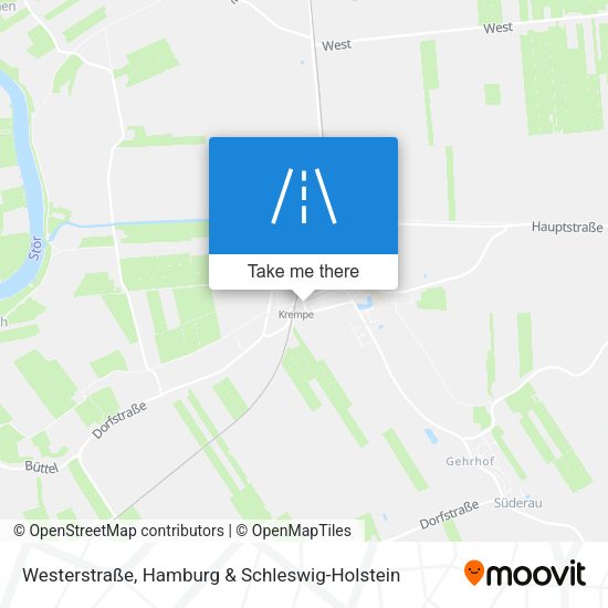 Westerstraße map