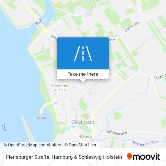 Flensburger Straße map