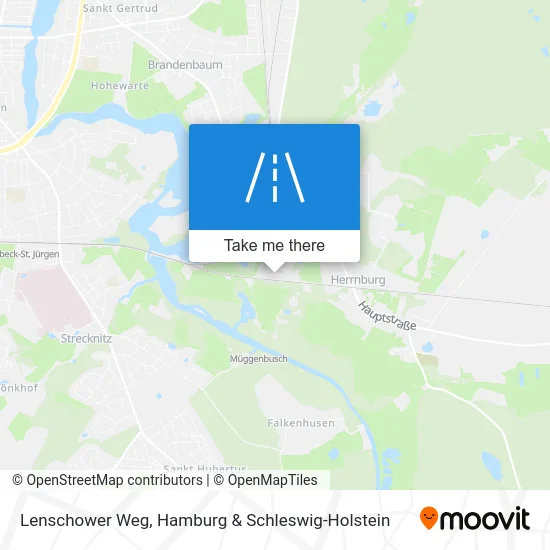 Карта Lenschower Weg