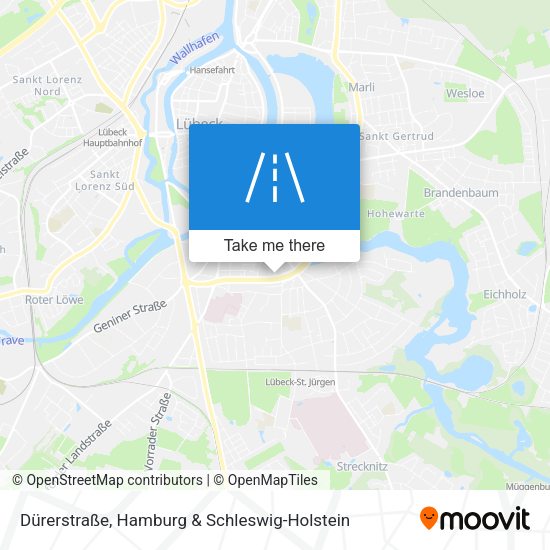 Dürerstraße map