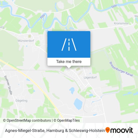 Agnes-Miegel-Straße map