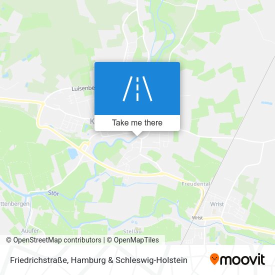 Friedrichstraße map