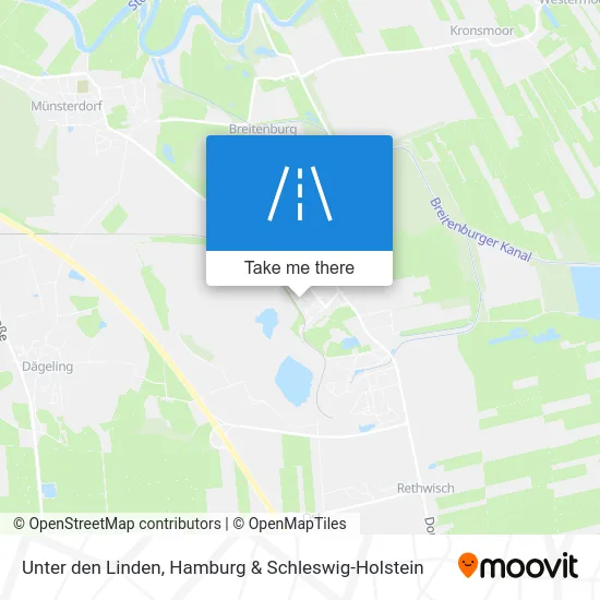 Карта Unter den Linden