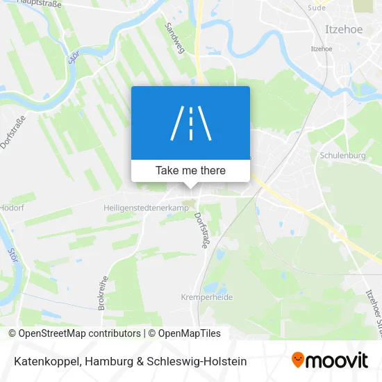 Katenkoppel map