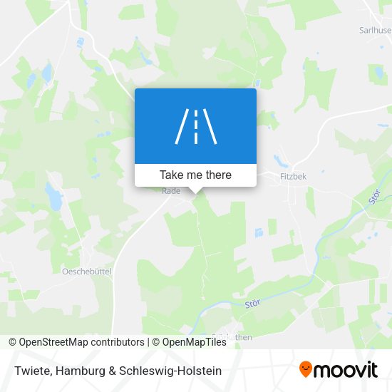 Twiete map